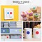 3500 Pcs Colored Dot Stickers, 3/4" Label Sticker Round Color(Etc - 7 Colors, 500 Labels/Roll)